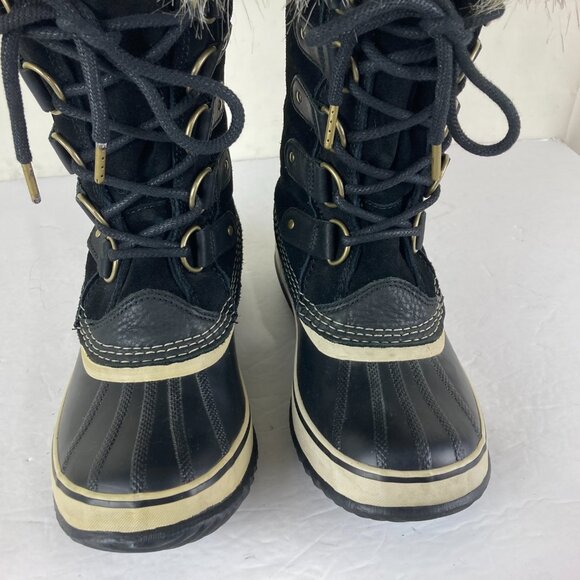Sorel Joan of Arctic Womens sz 7 Waterproof Insulated Suede Winter Snow Boots - Picture 4 of 9